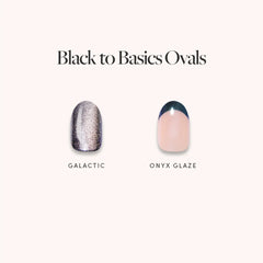 Black to Basics Ovals