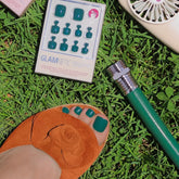 Emerald Green Toenail