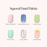 Squoval Pastel Palette