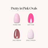 Pretty in Pink Ovals