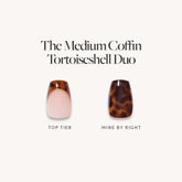 The Medium Coffin Tortoiseshell Duo