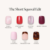The Short Squoval Edit