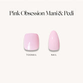 Glossy Blush Pink Mani & Pedi Bundles