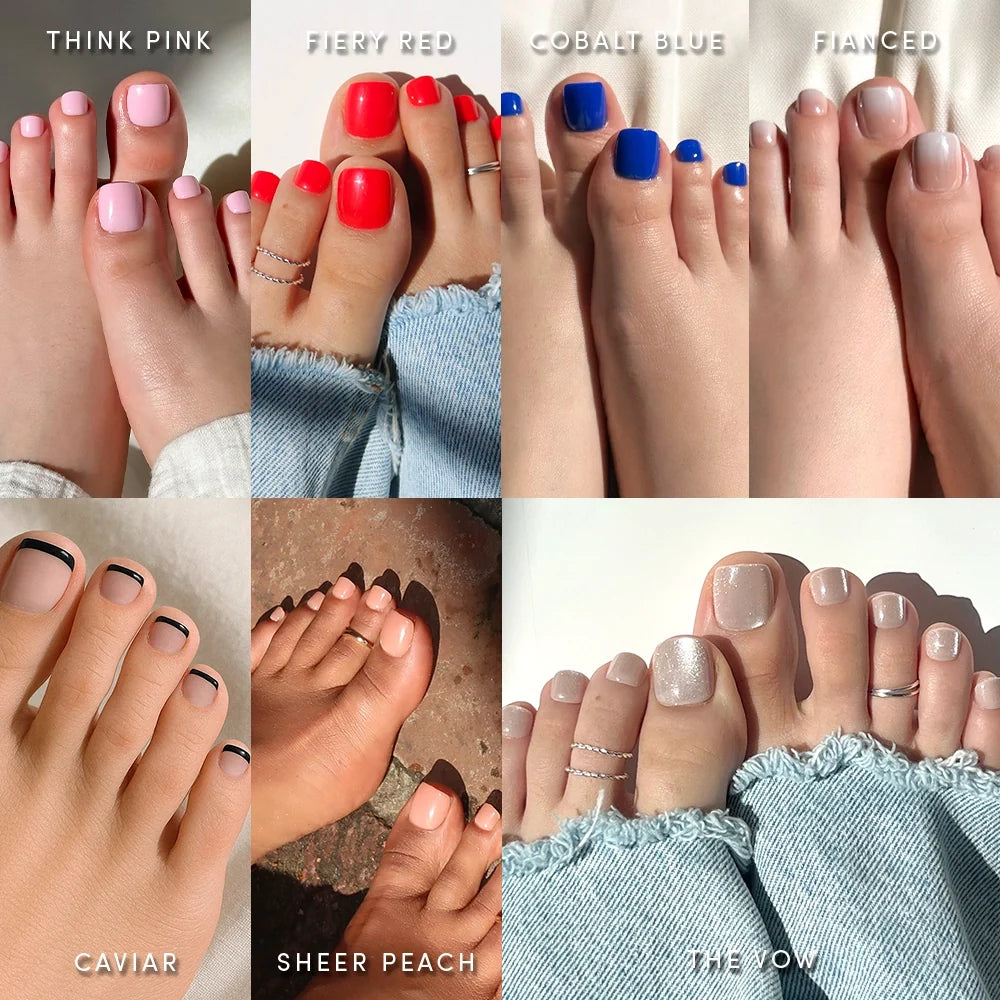 Bright & Light Hues Pedi Bundle