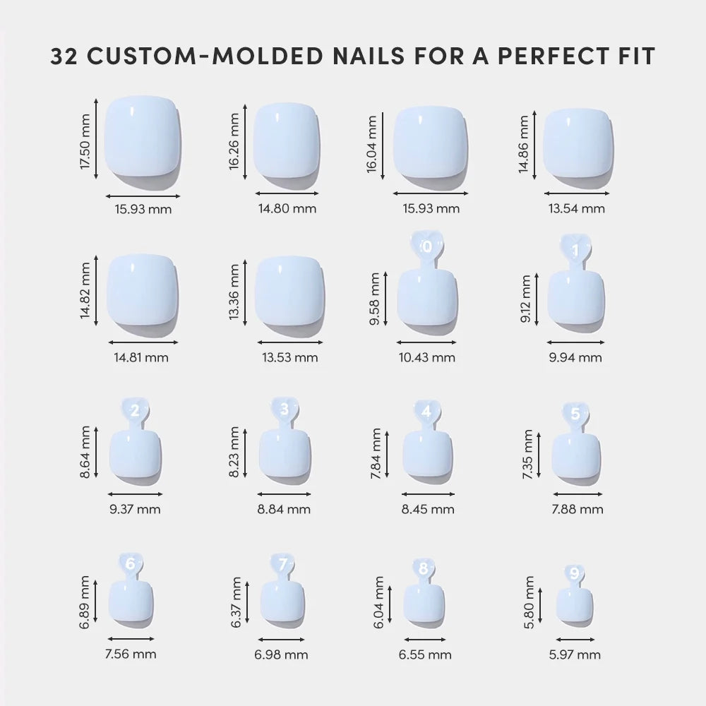 Blueberry Milk Toenail