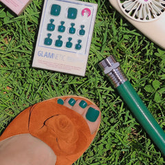 Emerald Green Toenail