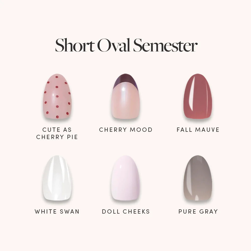 Short Oval Semester