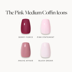 The Pink Medium Coffin Icons