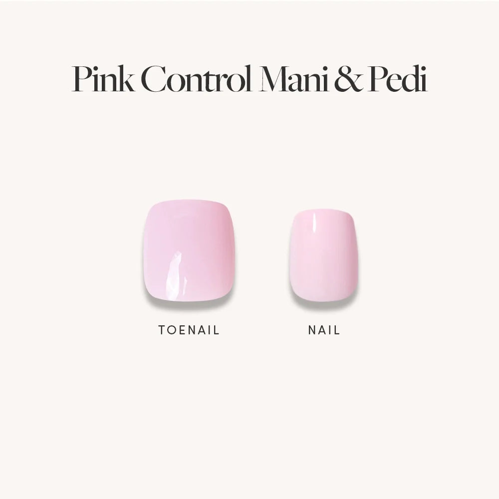 Glossy Blush Pink Mani & Pedi Bundles